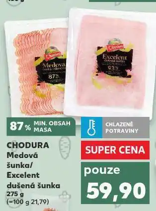 Kaufland Excelent dušená šunka nabídka