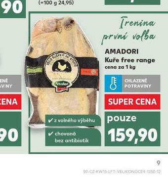 Kaufland Kuře free range nabídka