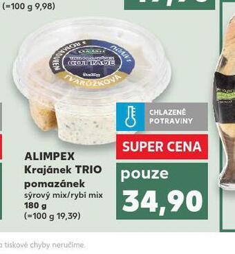 Kaufland Krajánek trio pomazánek nabídka