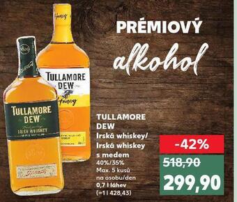 Kaufland Tullamore dew 40% nabídka