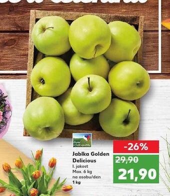 Kaufland Jablka golden delicious nabídka