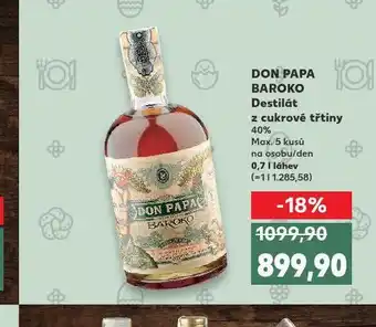 Kaufland Don papa baroko nabídka
