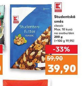 Kaufland Studentská směs nabídka