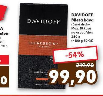 Davidoff mletá káva