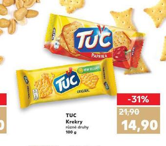 Kaufland Tuc krekry nabídka