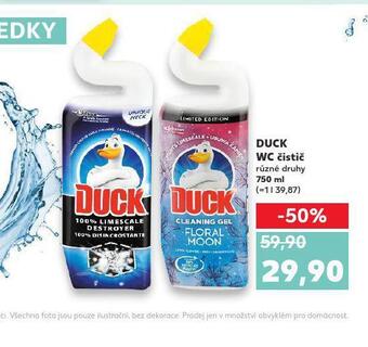 Kaufland Duck wc čistič nabídka