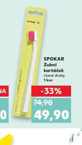 Kaufland Spokar zubní kartáček nabídka