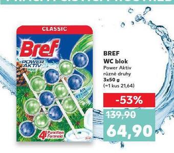 Kaufland Bref wc blok nabídka