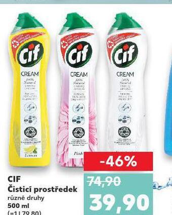 Kaufland Cif čistící prostředek nabídka