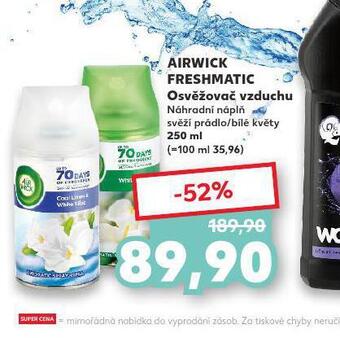 Kaufland Airwick freshmatic osvěžovač vzduchu nabídka