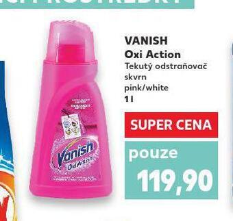 Kaufland Vanish oxi action nabídka