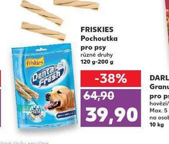 Kaufland Friskies pochoutka pro psy nabídka