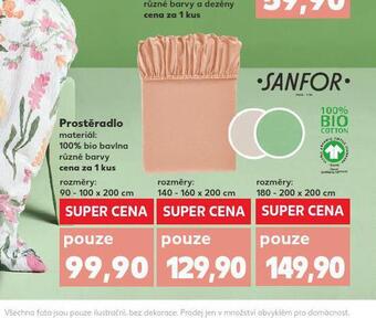 Kaufland Prostěradlo 140-160 x 200 cm nabídka