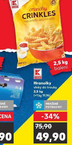 Kaufland Hranolky nabídka