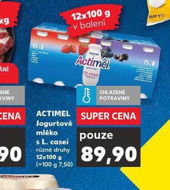 Kaufland Actimel nabídka
