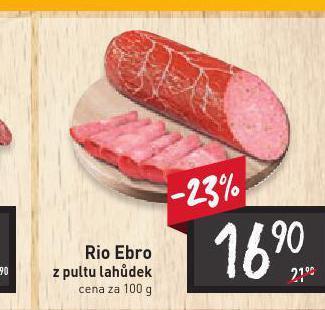 Billa Rio ebro nabídka