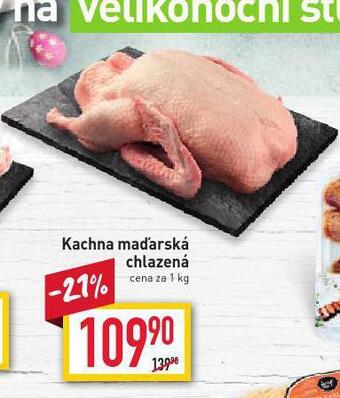 Billa Kachna maďarská nabídka