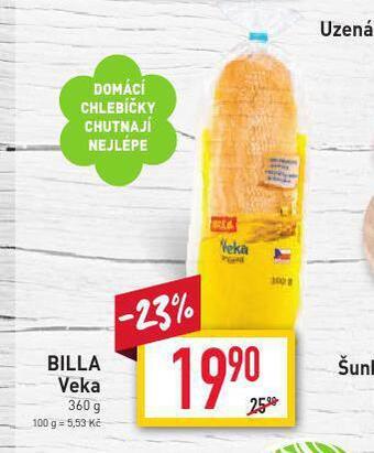 Billa Billa veka nabídka