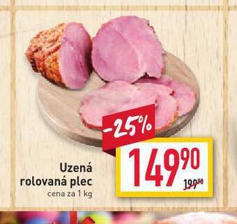 Billa Uzená rolovaná plec nabídka