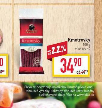 Billa Kmotrovky nabídka