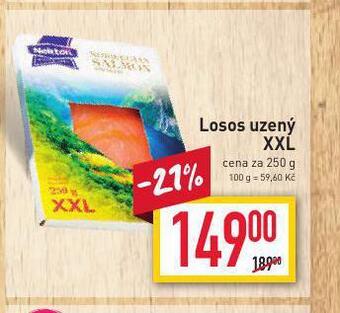Billa Losos uzený xxl nabídka