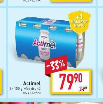 Billa Actimel nabídka