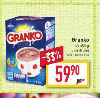 Billa Granko nabídka