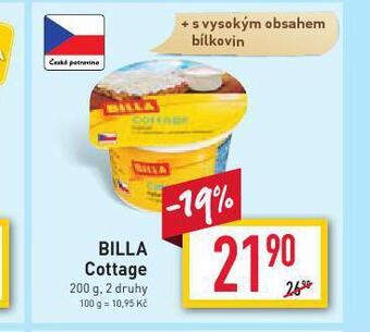 Billa Billa cottage nabídka