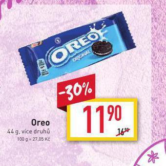 Billa Oreo nabídka