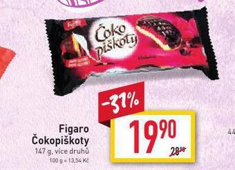 Billa Figaro čokopiškoty nabídka