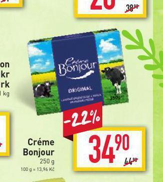 Billa Créme bonjour nabídka