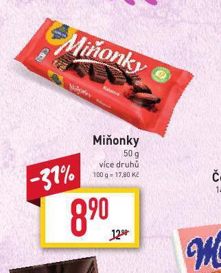 Billa Miňonky nabídka