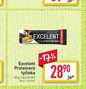 Billa Excelent proteinová tyčinka nabídka
