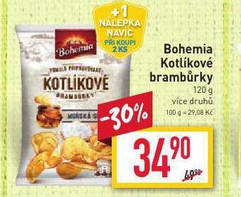 Billa Bohemia kotlíkové brambůrky nabídka