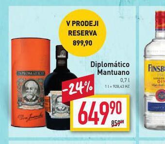 Billa Diplomático mantuano nabídka