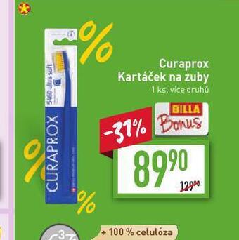 Billa Curaprox zubní kartáček nabídka