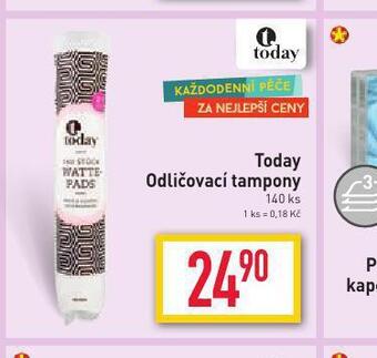 Billa Today odličovací tampony nabídka