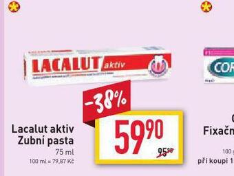 Billa Lacalut aktiv zubní pasta nabídka