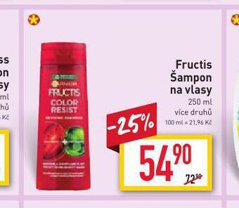 Billa Fructis šampon nabídka