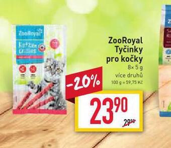 Billa Zooroyal tyčinky pro kočky nabídka