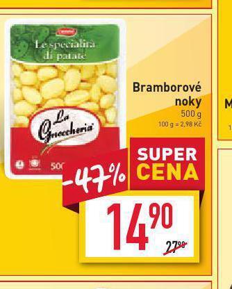Billa Bramborové noky nabídka