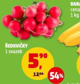 Penny Market Ředkvičky nabídka