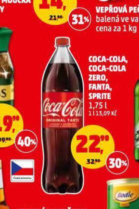 Penny Market Coca cola, fanta, sprite nabídka