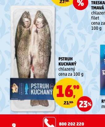 Penny Market Pstruh kuchaný nabídka