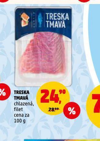 Penny Market Treska tmavá nabídka