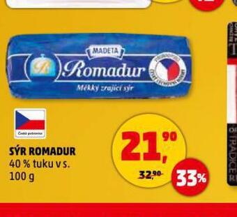 Penny Market Sýr romadur nabídka
