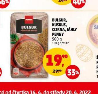Penny Market Bulgur nabídka