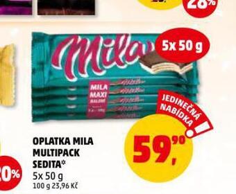 Penny Market Oplatka mila multipack sedita nabídka