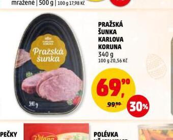 Penny Market Pražská šunka karlova koruna nabídka