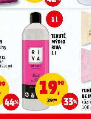 Penny Market Riva tekuté mýdlo nabídka
